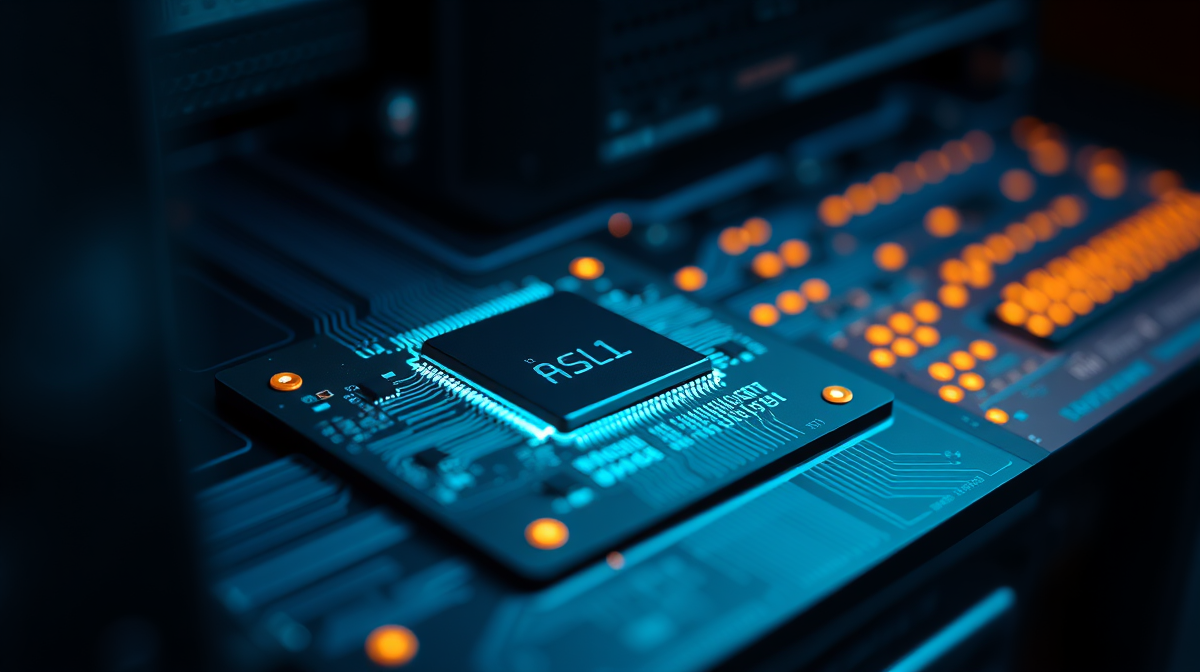 Silicon ASIC chip for LLM inference in a data center