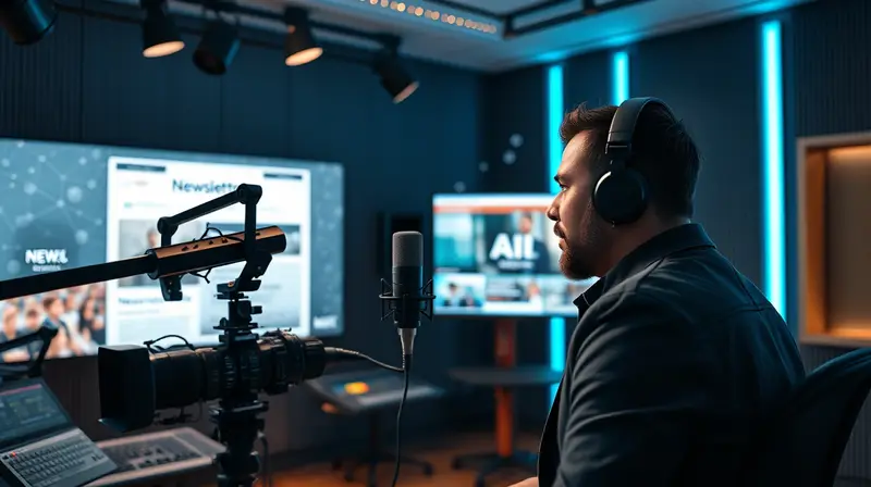 AI converts recorded video into a newsletter preview