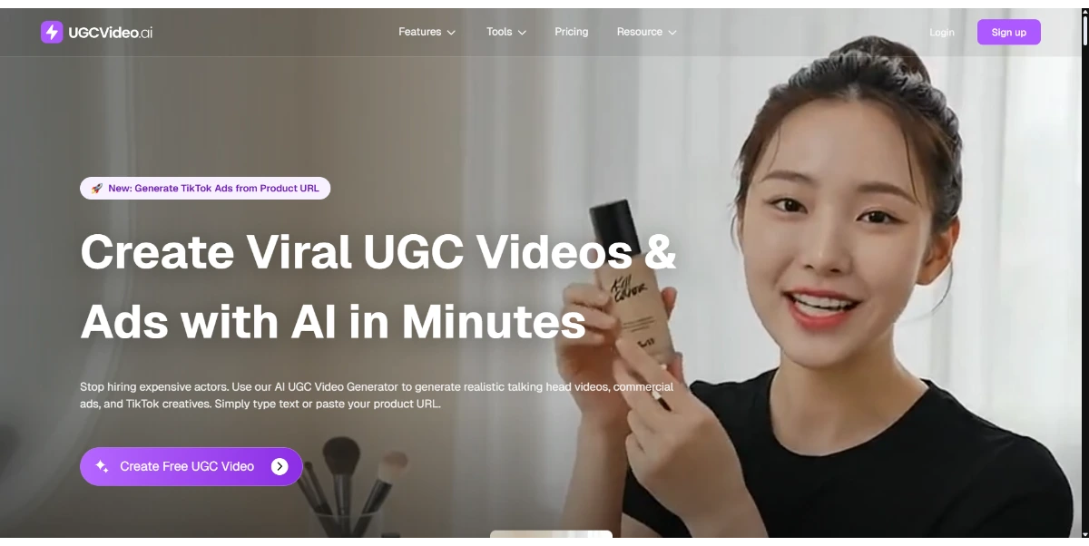 ai avatar ugc video generator ai ad generator ugcv 79f0dd198906