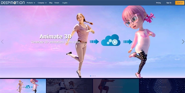 deepmotion ai a7422eb7764b