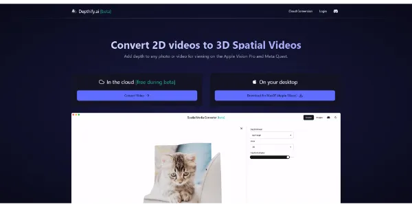 depthify ai convert rgb videos to spatial videos f 5beff4cffe31