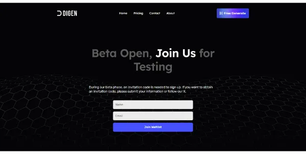 digenai ai creation platform based on generative a 4d11a1aa3d0a