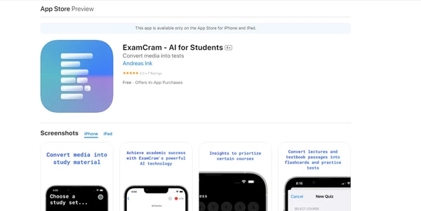 examcram ai 9e4dc34484a5