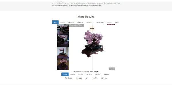 gaussianobject just taking four images to get a hi bcf9448022e1