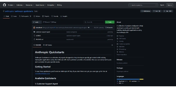 github anthropics anthropic quickstarts a collecti 28db1e00bdbd