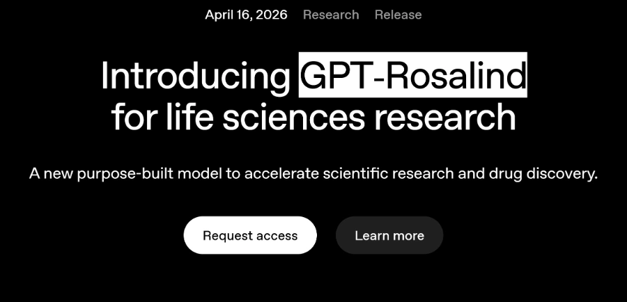 gpt rosalind for life sciences research openai 1639d3903815
