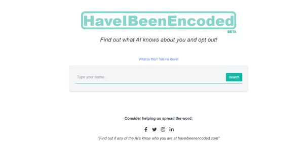 haveibeenencoded ai bb7922651411