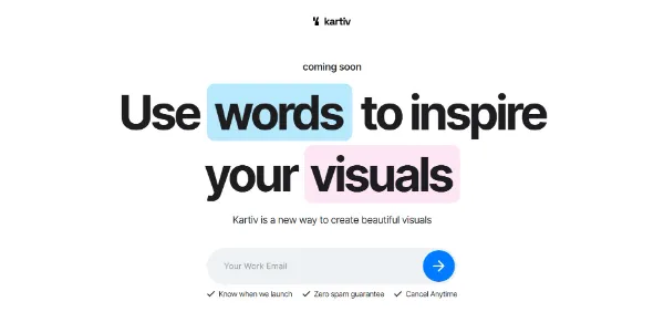 kartiv use words to inspire your visuals c8dda4892e57
