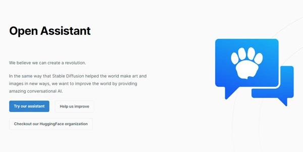 open assistant ai cae21d10b76b