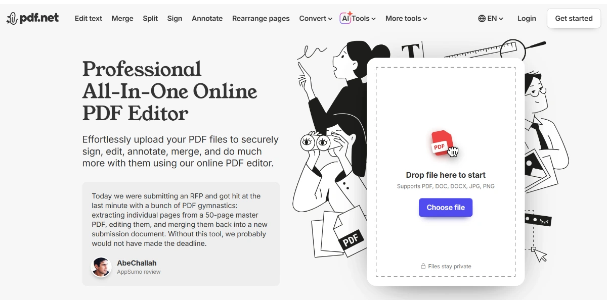 pdf net professional all in one online pdf editor f663b49f53f8