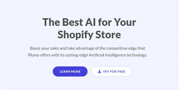 plumy ai shopify e48713623995