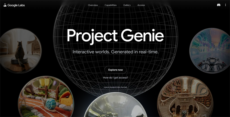 project genie google ai simulation world c88e65217062
