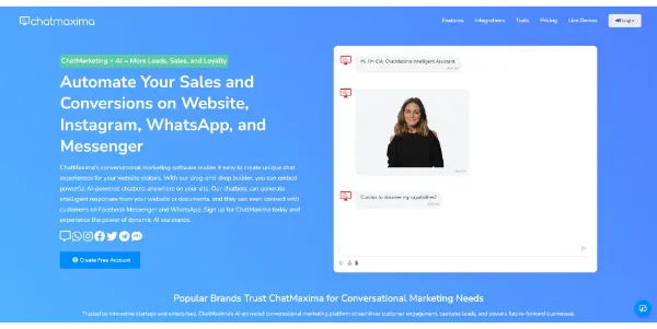 transform conversations into conversions with chat 8dce3a5b6bf6
