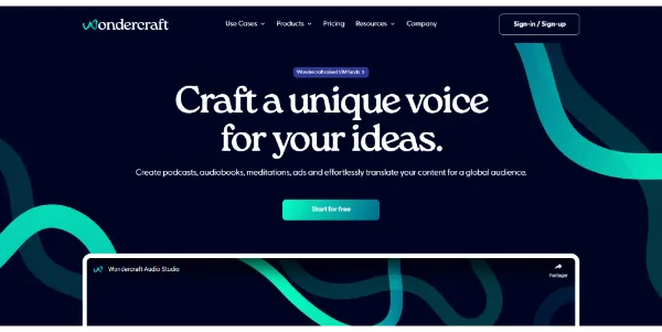 wondercraft ai podcast audiobooks cf6002b23a9b