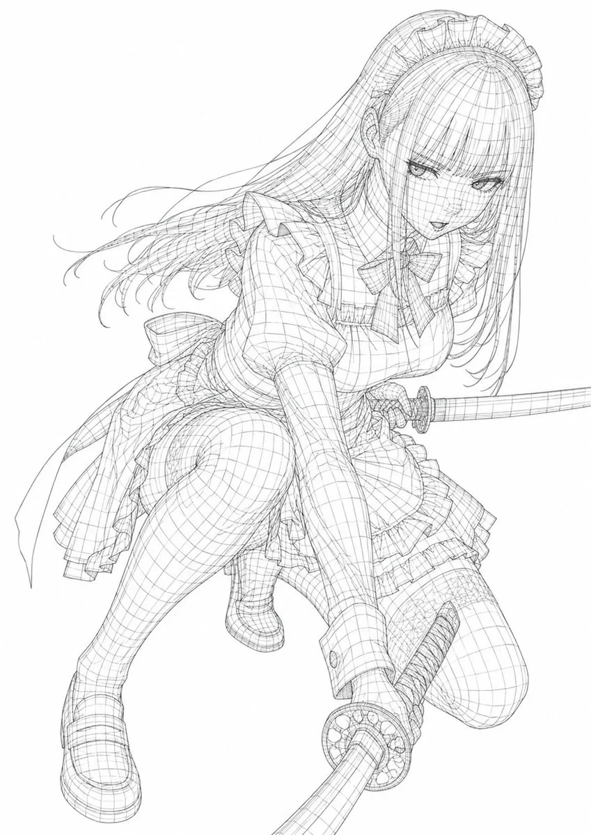 3d wireframe illustration transformation slide 3 d66414274d5a