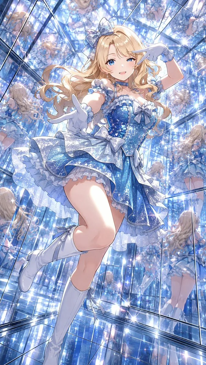 Anime Idol in Mirror Room