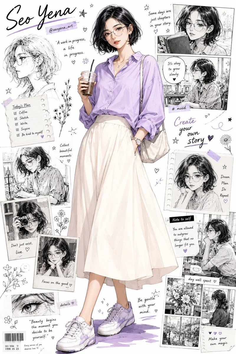 anime inspired korean fashion portrait slide 1 236e22ac9a72