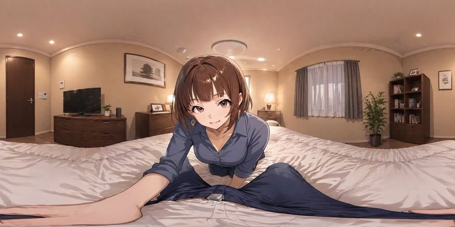 anime vr bedroom encounter slide 0 bd072d345742