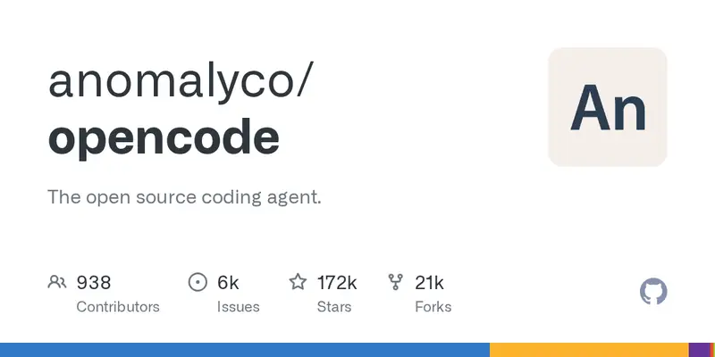 anomalyco/opencode