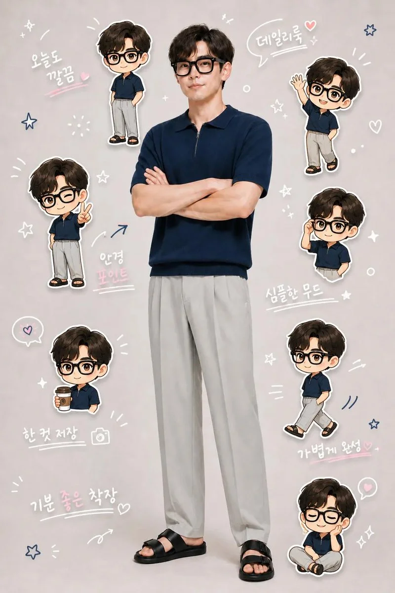 Chibi Clone Sticker Diary