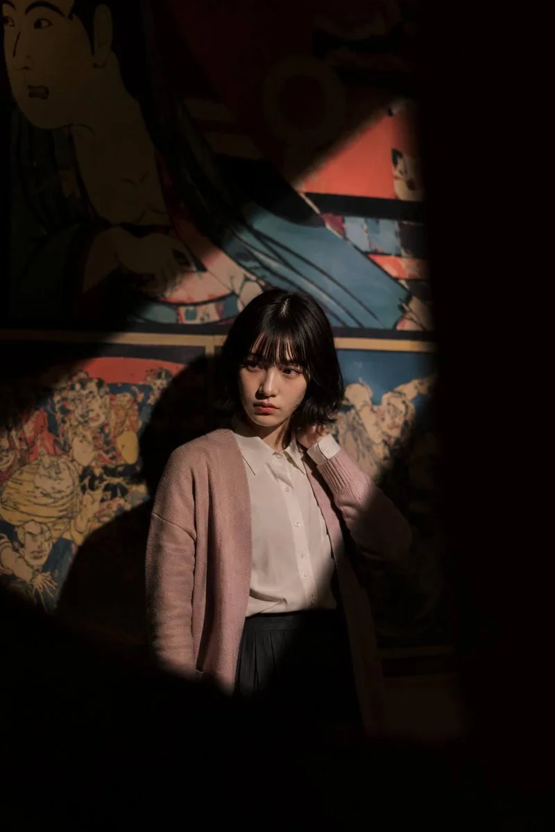 Cinematic Exhibition Room Portrait