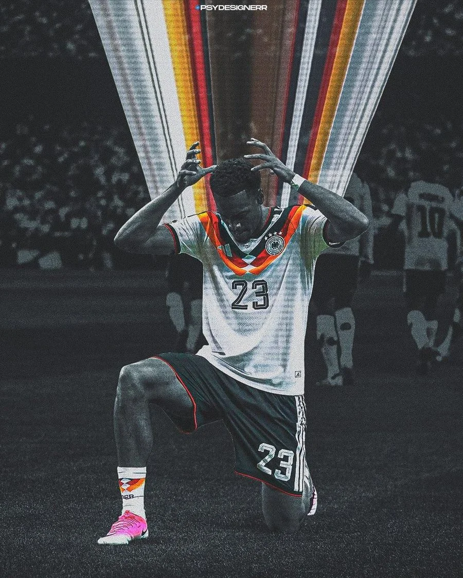 Cinematic Stylized Football Poster
