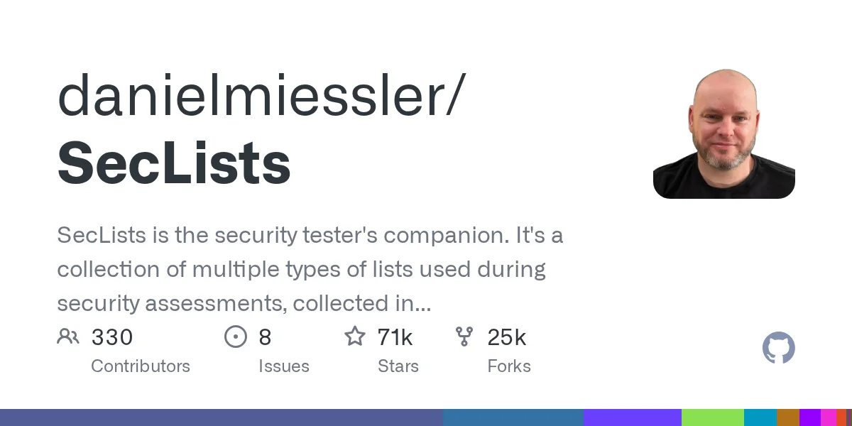 danielmiessler/SecLists