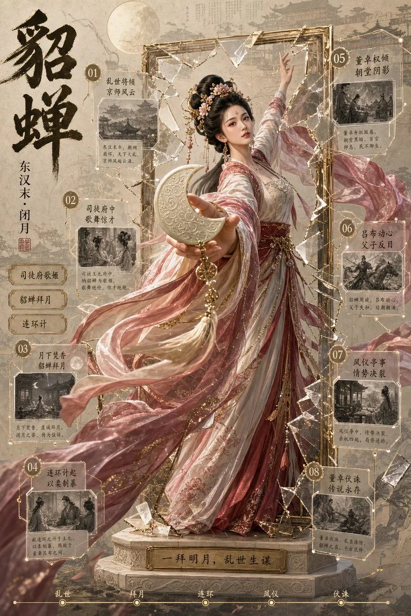 diaochan 3d break frame archive poster slide 0 dd5070e1fbc2