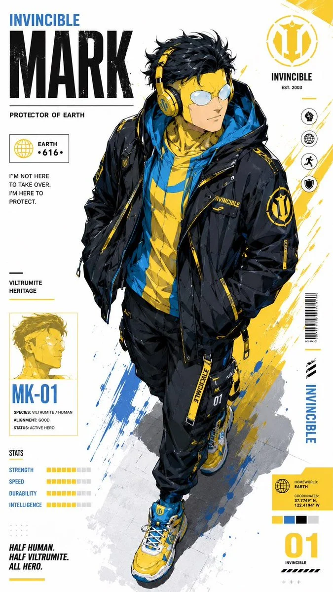 futuristic anime superhero techwear poster slide 1 a4185d5cf3e3
