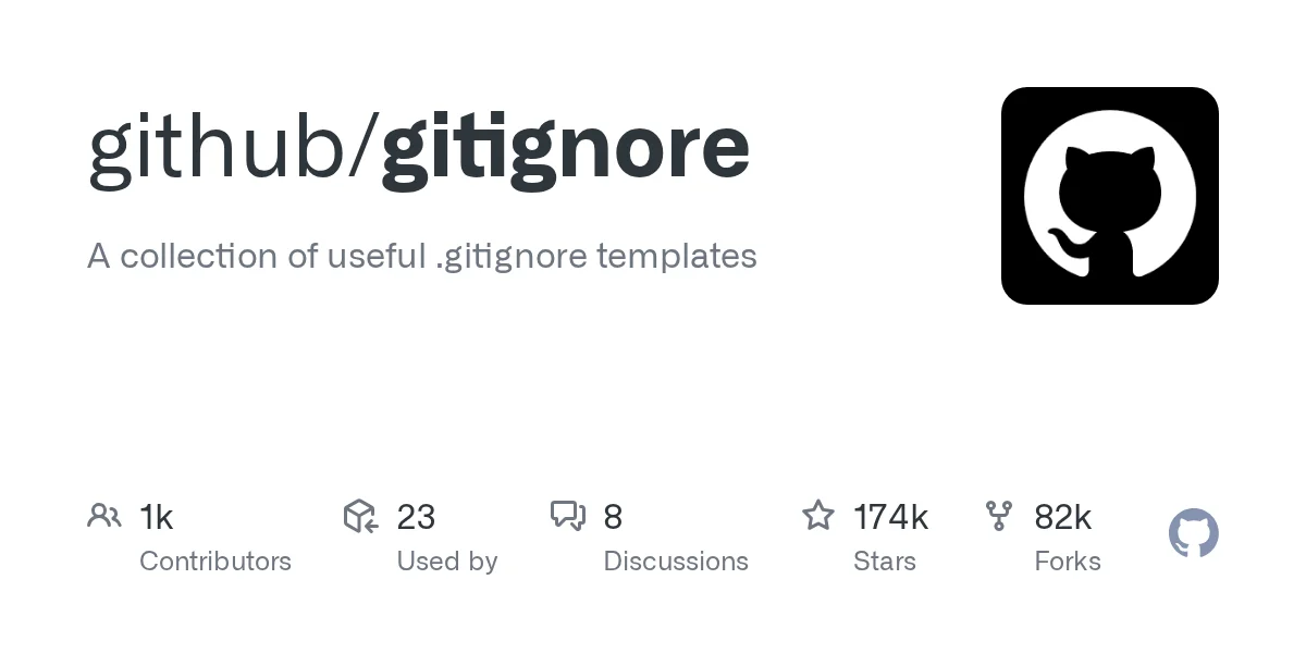 github/gitignore