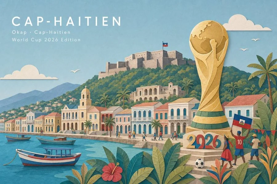 Haitian Football Poster Panorama