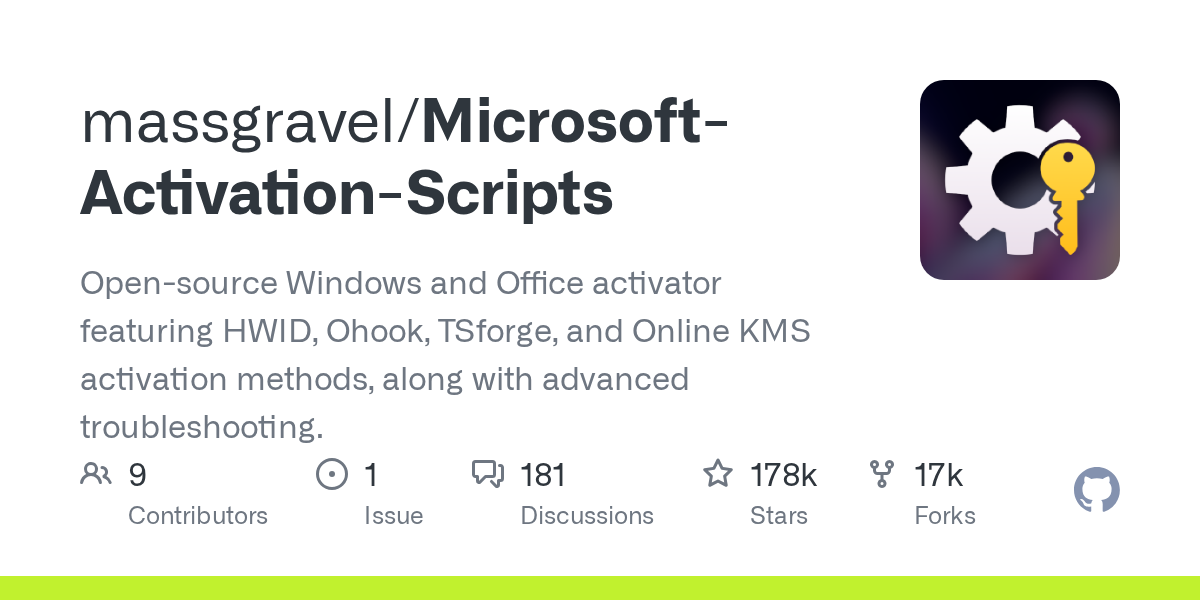 massgravel/Microsoft-Activation-Scripts