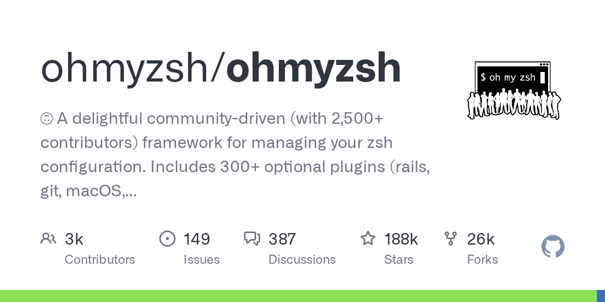 ohmyzsh/ohmyzsh