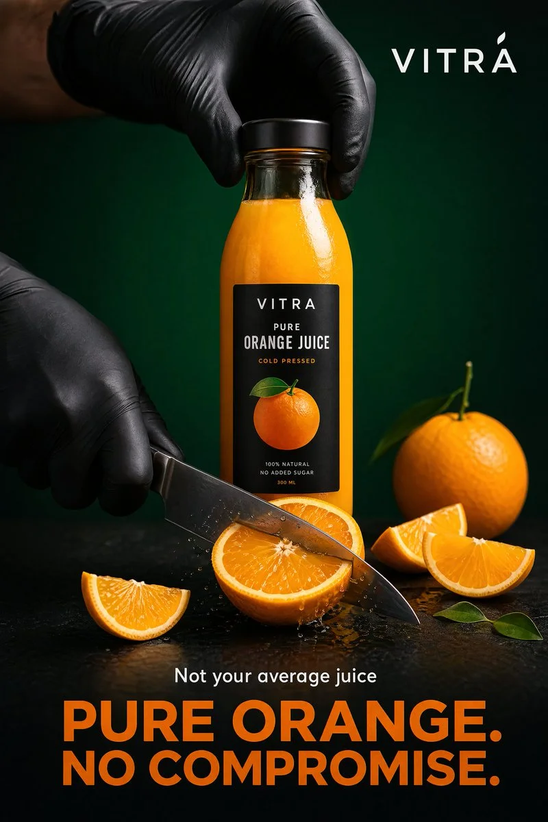 premium beverage commercial poster slide 0 eb89e4a3b548