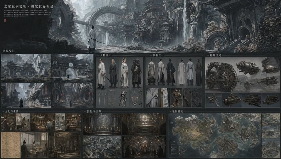 Reference-Based Cinematic World Expansion