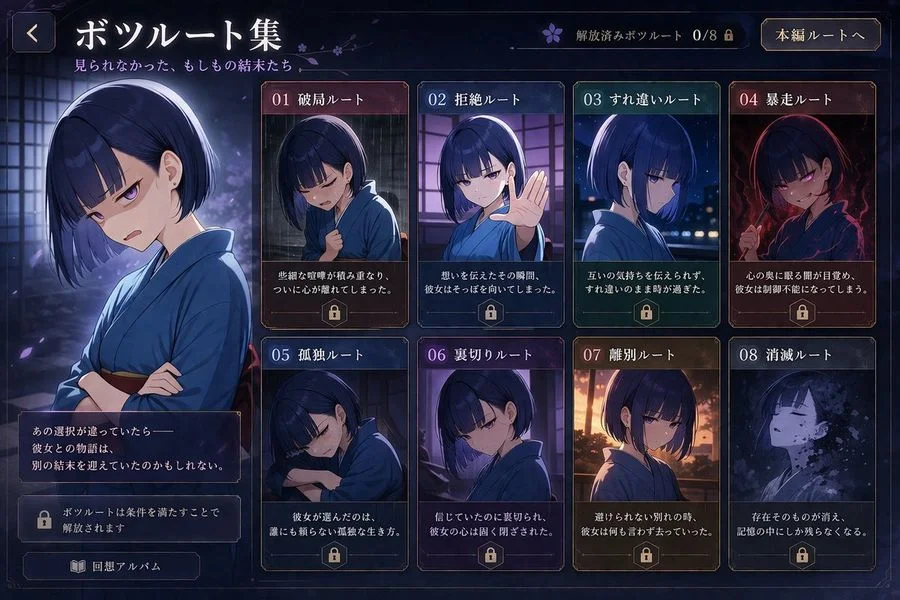 visual novel rejected routes ui slide 0 fdd07331bd41