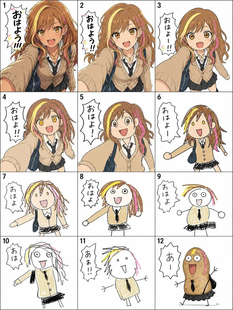 visual telephone game image grid slide 0 73c6568c6c96