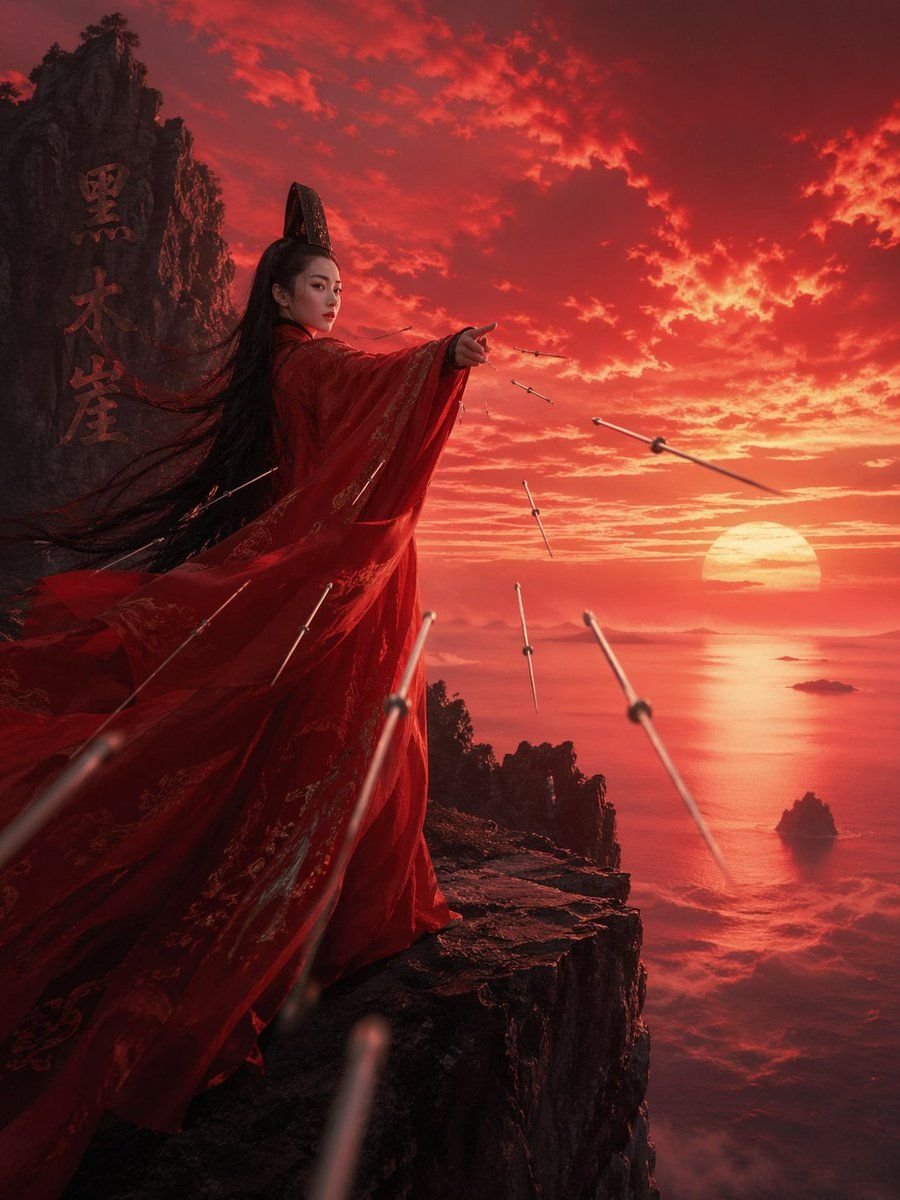 Wuxia Movie Character Posters