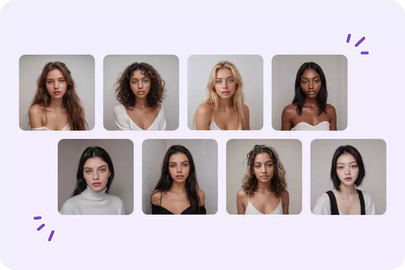 AI Fashion Models insMind