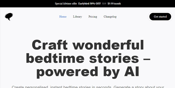 BedtimeStory AI