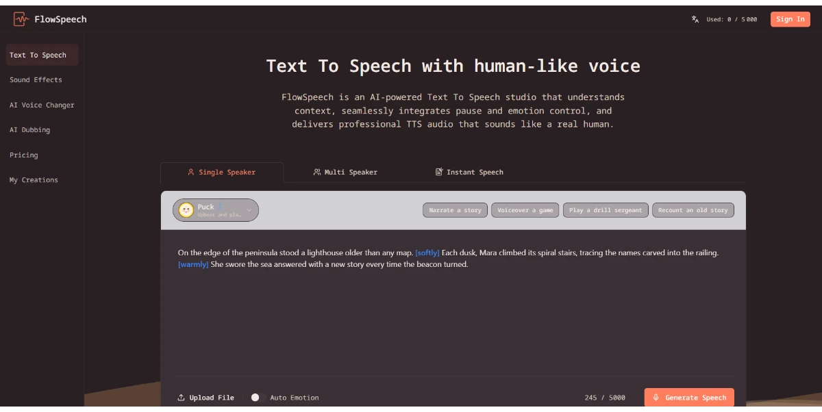 FlowSpeech