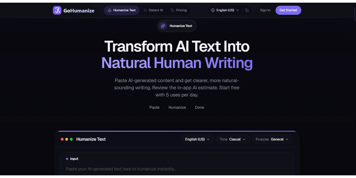 Go Humanize AI