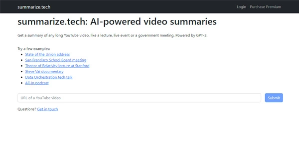 Summarize Tech