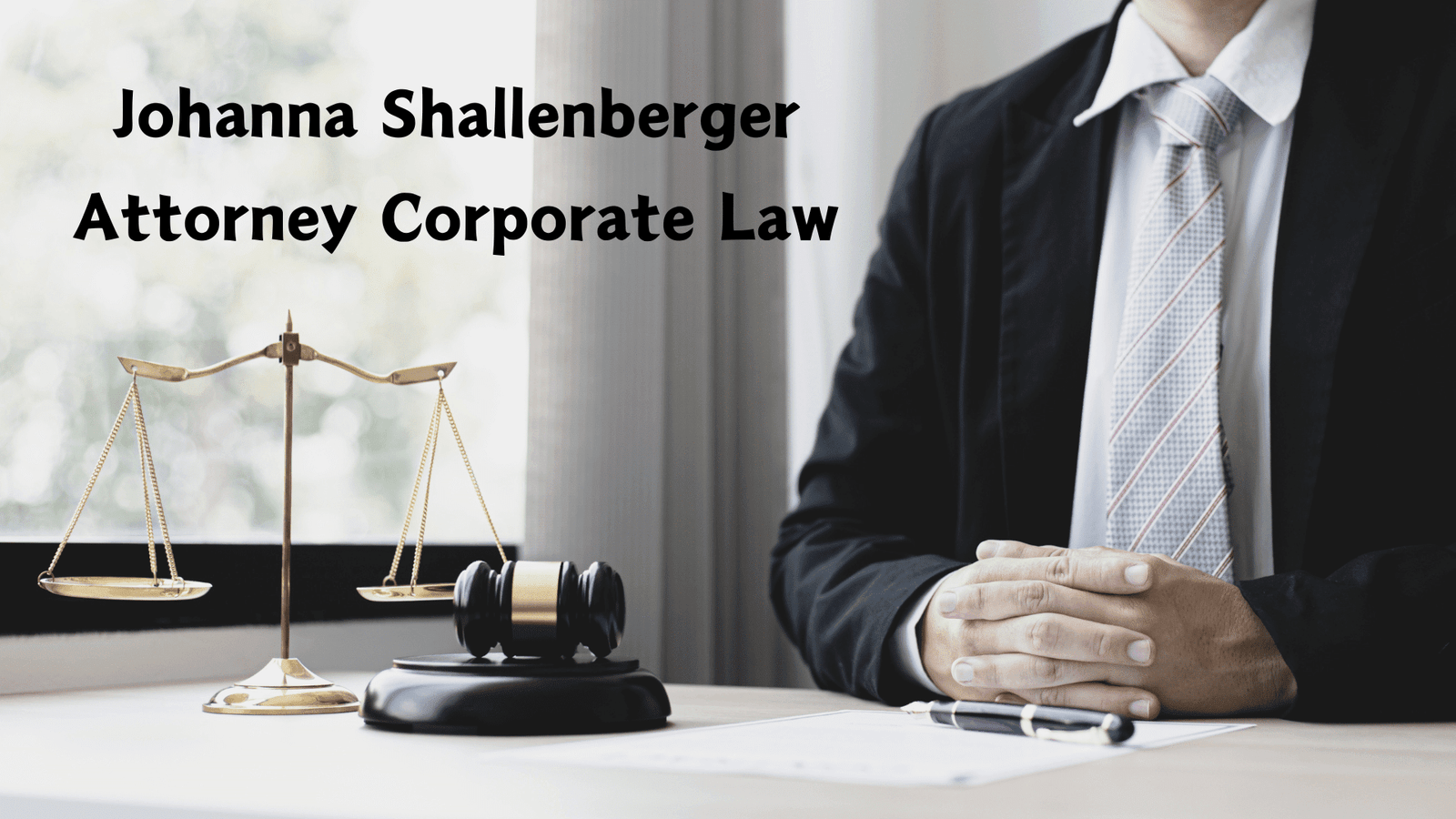 Johanna Shallenberger Attorney Corporate Law